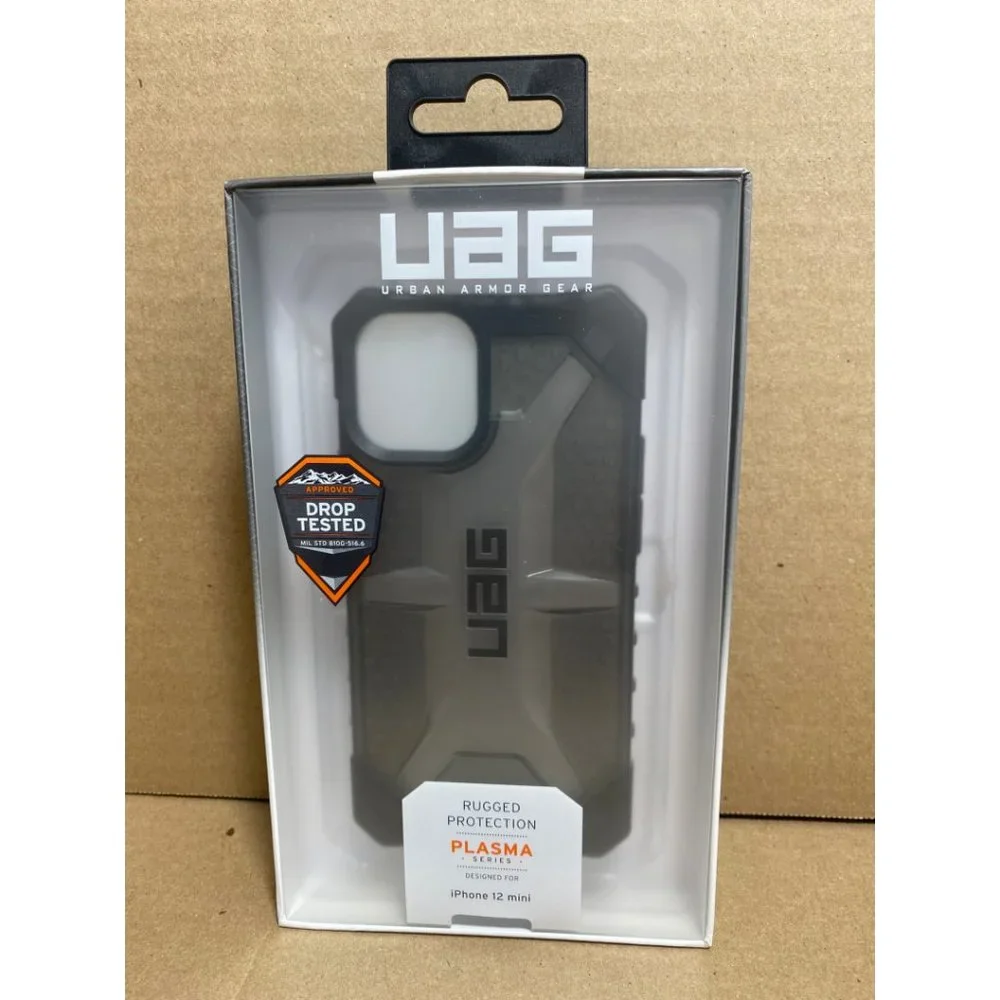 UAG iPhone 12 Mini Case Ash Clear Black Transparent Plasma‎ Series Slim light